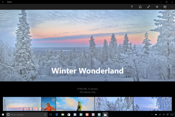 Microsoft Photos tagad integrējas ar Sway: kas jauns?