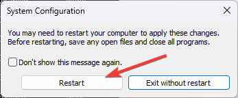 Starten Sie den Clean Boot von Windows 11 neu