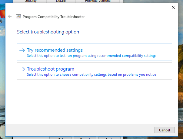 Windows 10'da eski yazılımı çalıştırmak için uyumluluk modunu kullanın
