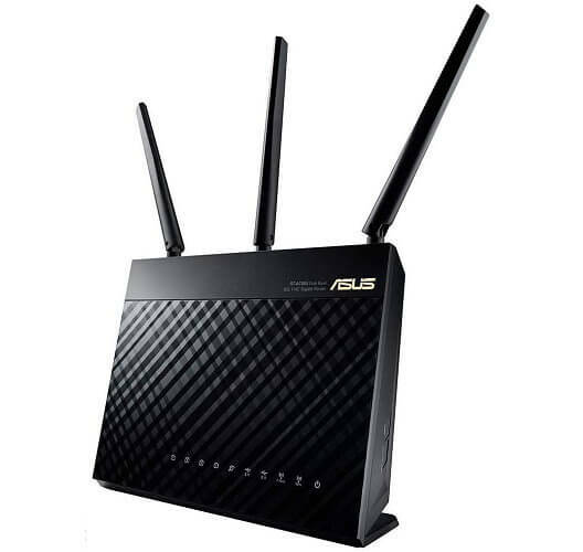 Najlepší VPN router ASUS AC1900 Dual Band