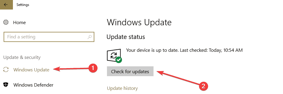 atualize o windows 10