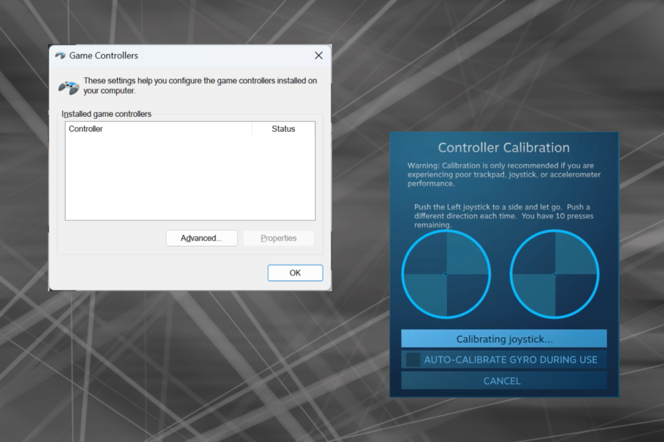 zjistěte, jak kalibrovat ovladač xbox one ve Windows 11