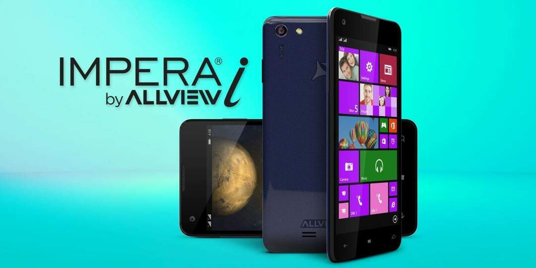 AllView представляет смартфоны Impera I, S с ОС Windows Phone 8.1 и планшет Impera I8
