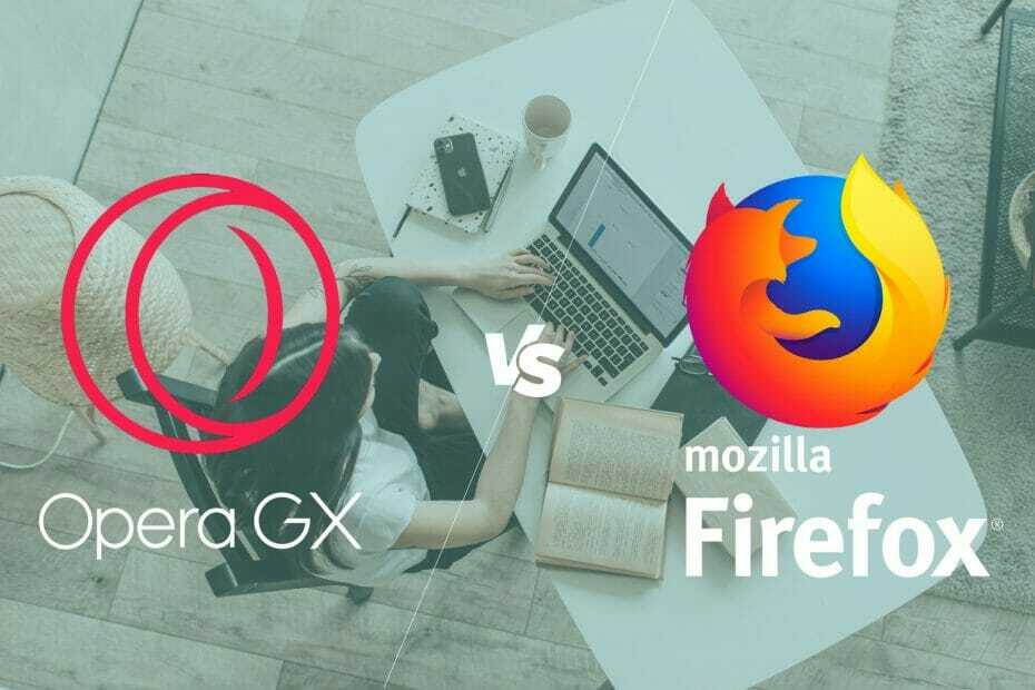 opera gx Firefox-browsere