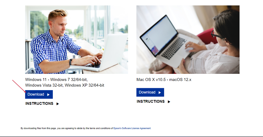 מנהלי התקנים למדפסת Epson עבור Windows 10 [הורד והתקן]