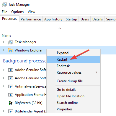 Windows 10 Search не знаходить програм