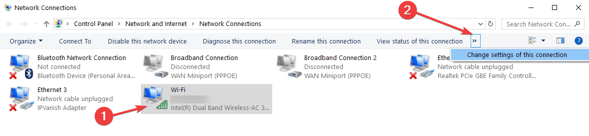 διαμόρφωση σύνδεσης Wi-Fi