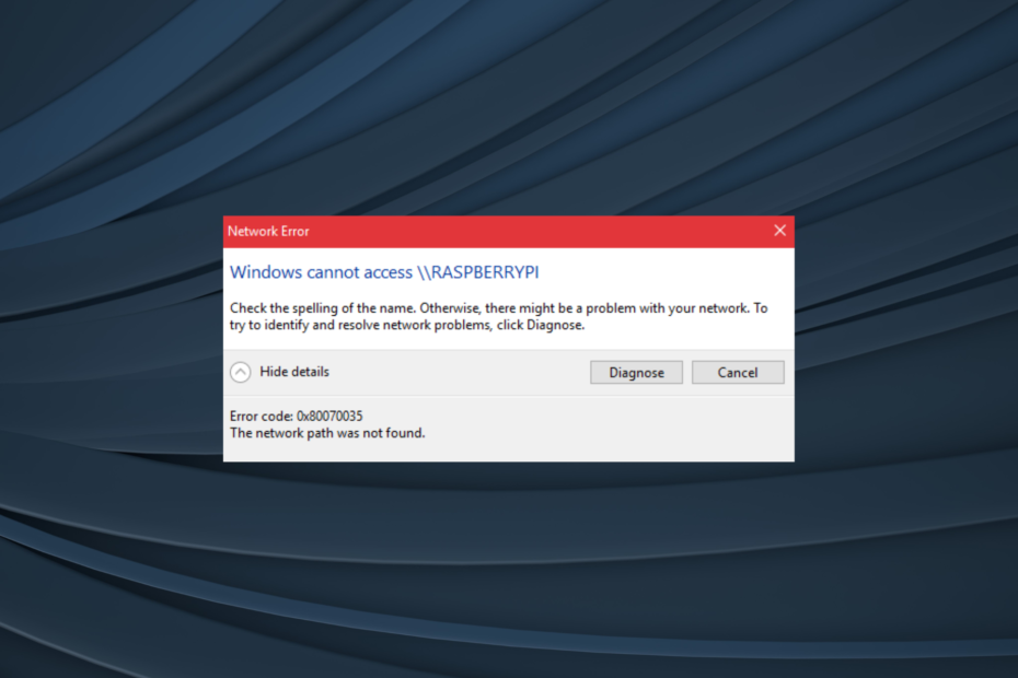 Windows heeft geen toegang tot Samba Share: 3 manieren om het te repareren