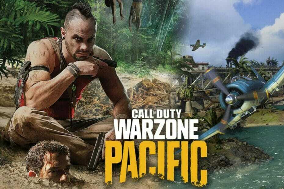 CoD: Warzone Pacific je obtičal pri pridobivanju spletnega profila