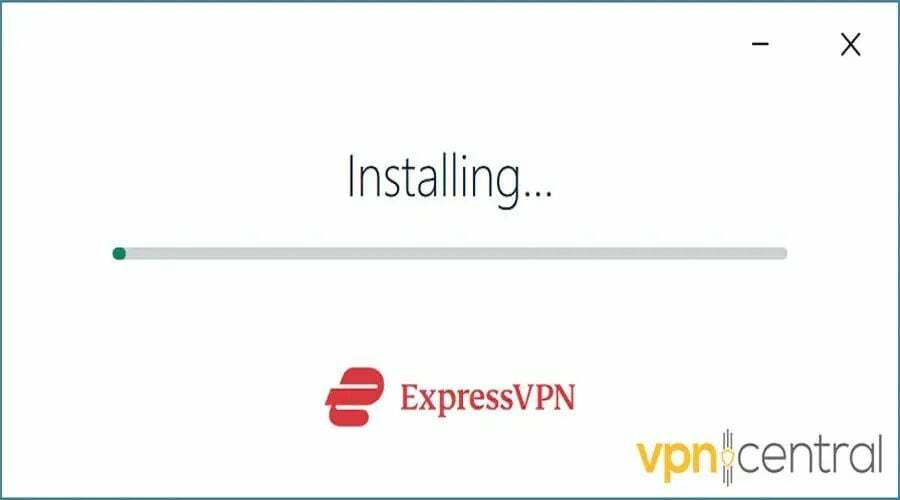 instal expressvpn