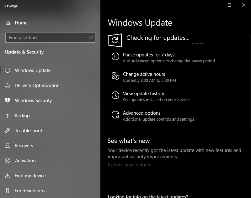 Windows Update: questa versione di DirectX non è compatibile con questa versione di Windows