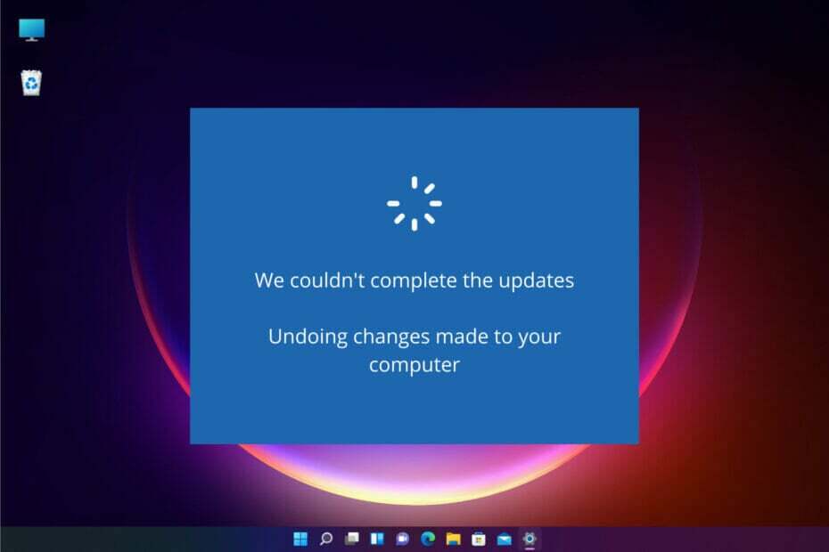 Kuinka korjata tietokoneeseen tehtyjen muutosten kumoaminen Windows 11