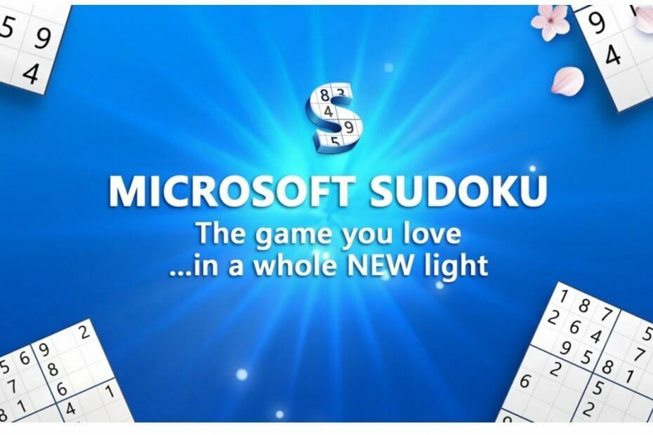 Microsoft Sudoku z 6 poziomami trudności wreszcie jest tutaj