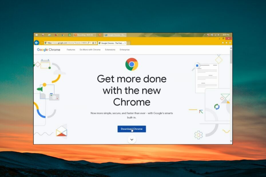 Internet Explorer não está baixando Chrome