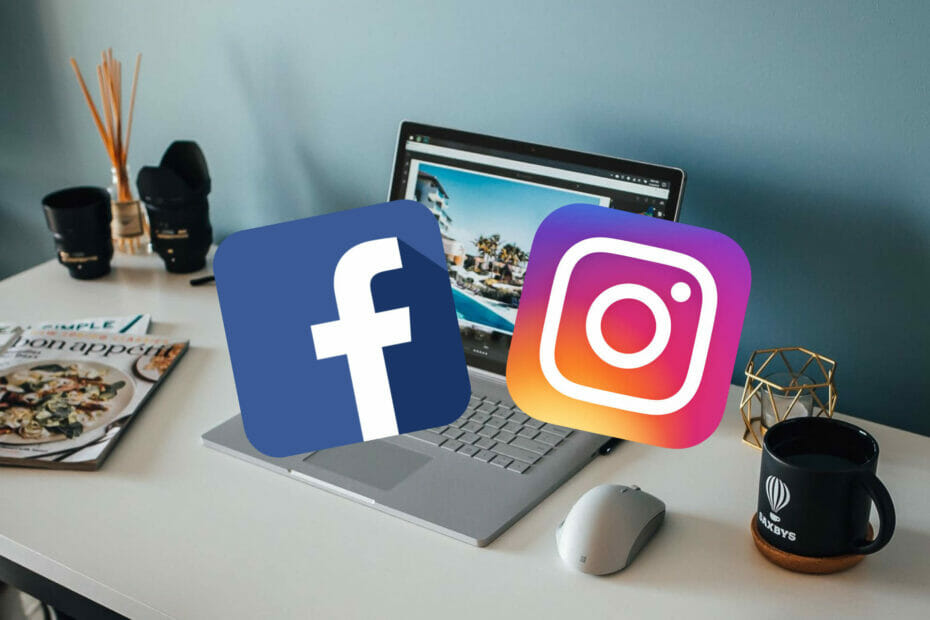 Corrigir conta do Instagram já conectada a uma página do Facebook