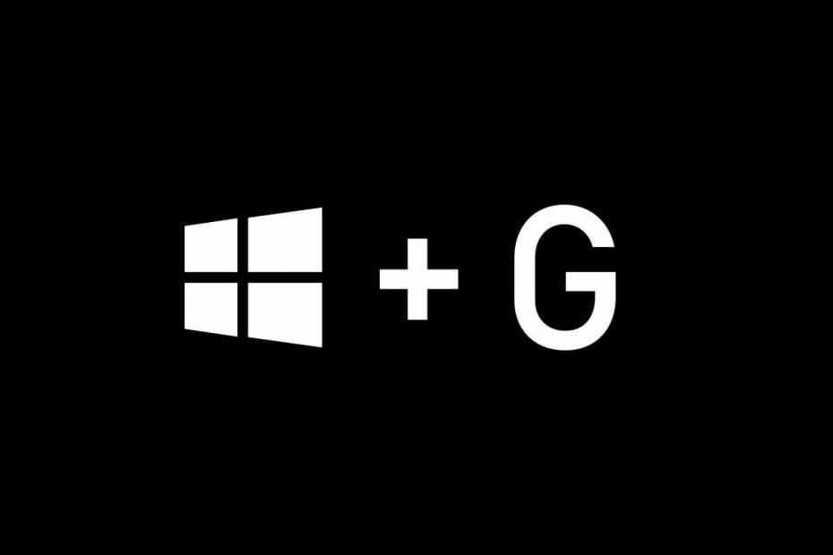 Windows 10 Game Bar-grupper