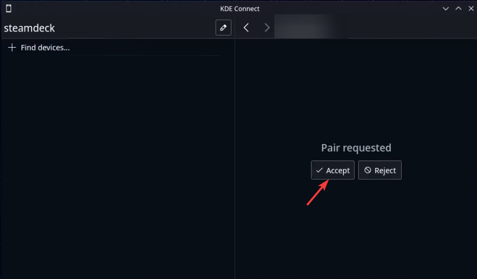 KDE Connect Pair Використовуйте свій телефон як клавіатуру для Steam Deck