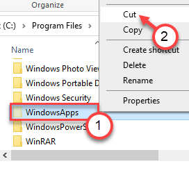 Taglio minimo di app di Windows
