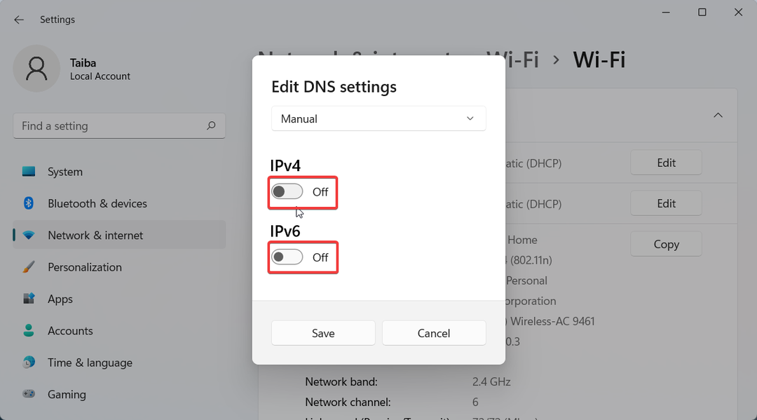 Ändern Sie die DNS-Einstellungen unter Windows 11