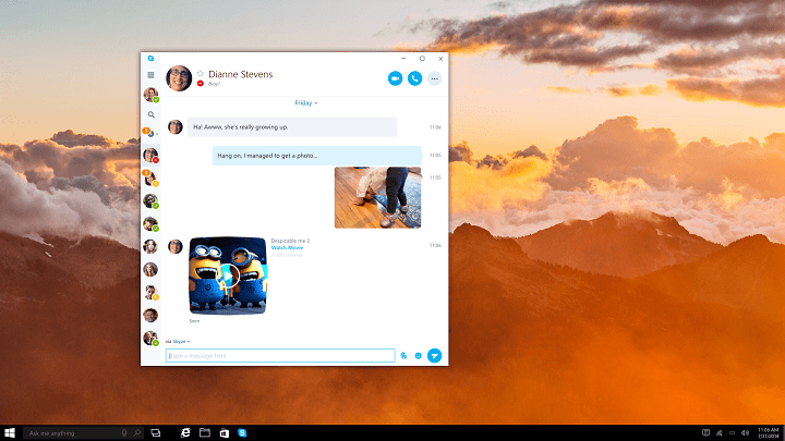 Незабаром з’явиться нова програма Skype Universal для Windows 10