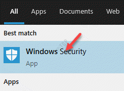 Ergebnis Windows-Sicherheit