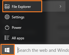 raggiungere-file-explorer-start-key
