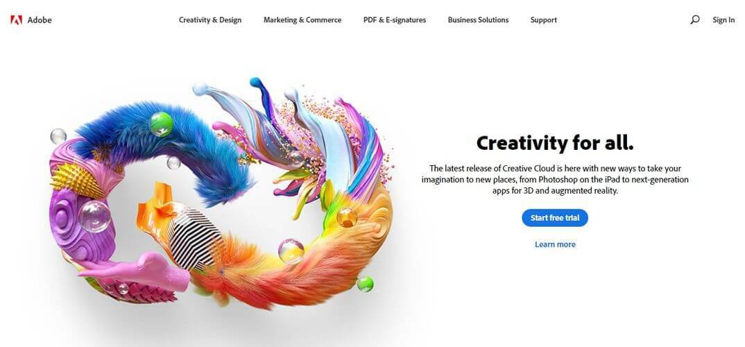 Веб-сайт Adobe - Как загрузить и установить Creative Cloud на новый компьютер