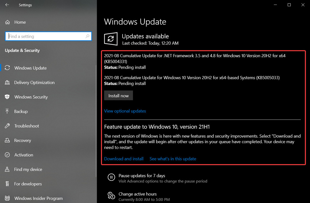 PAtaisymas: „Windows“ naujinimo klaida 0x800f0986 sistemoje „Windows 10/11“.