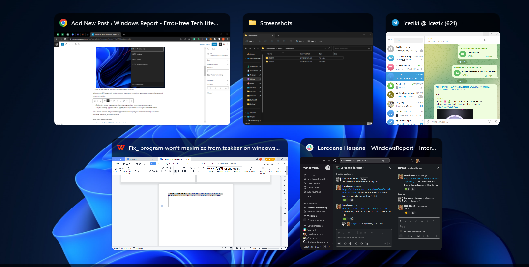 Perbaiki: Program Tidak Akan Memaksimalkan Dari Taskbar di Windows 11