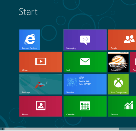 Kicsinyítés/kicsinyítés az egérrel Windows 8, 8.1 rendszeren