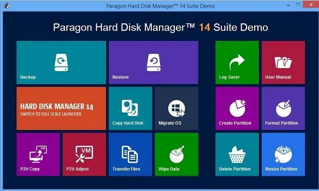 हार्ड डिस्क मैनेजर 14 विंडोज 8.1, 10 सपोर्ट जोड़ता है