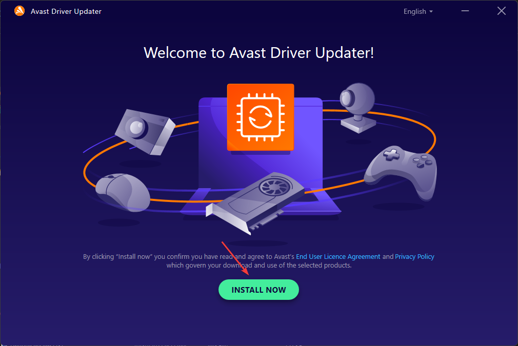 ดาวน์โหลดและติดตั้ง Avast Driver Updater [ทดลองใช้ฟรี]