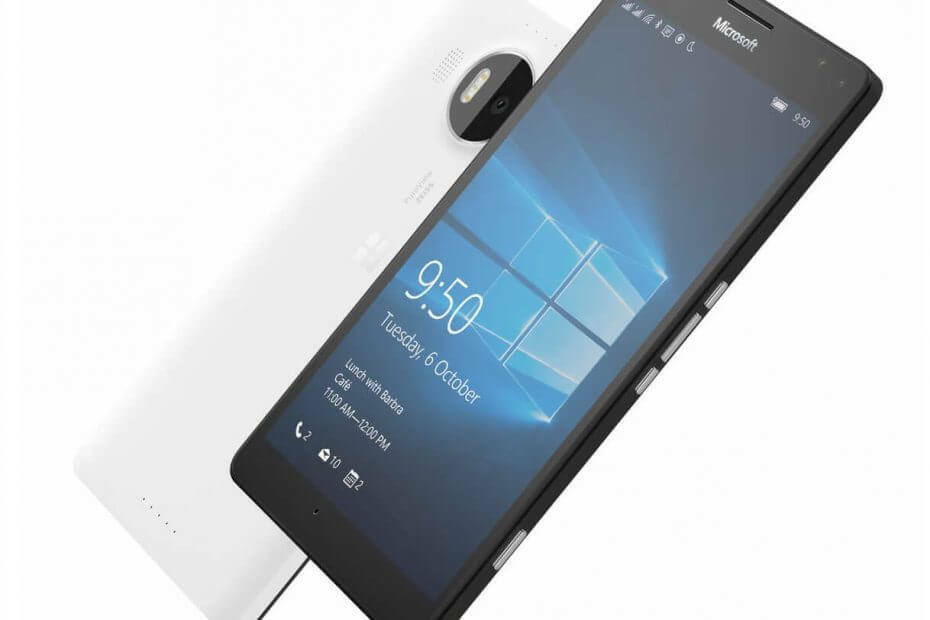 Lumia 950 für Mobilfunkverbindungen
