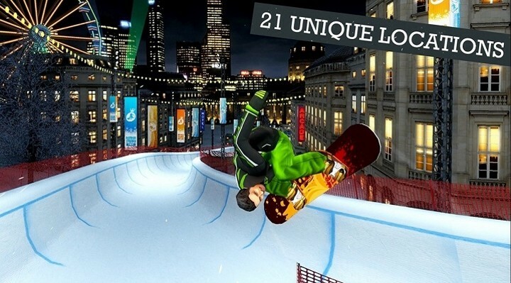 snowboard party 2 miglior gioco di Windows Store