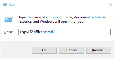 Nelze spustit kód chyby instalace Office 0-1018 (0)