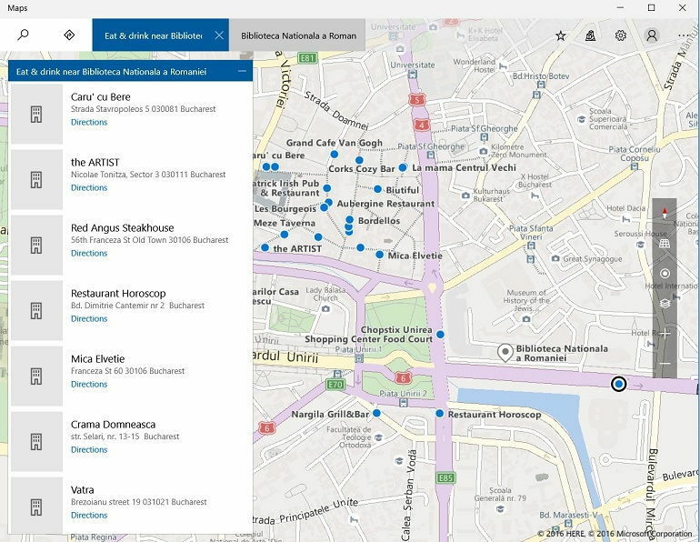 Windows 10 Maps-oppdatering