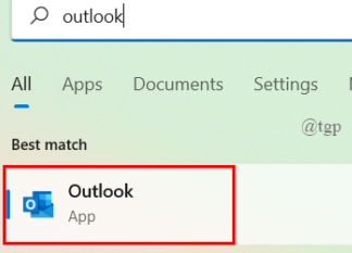 „Outlook“ darbalaukio programa