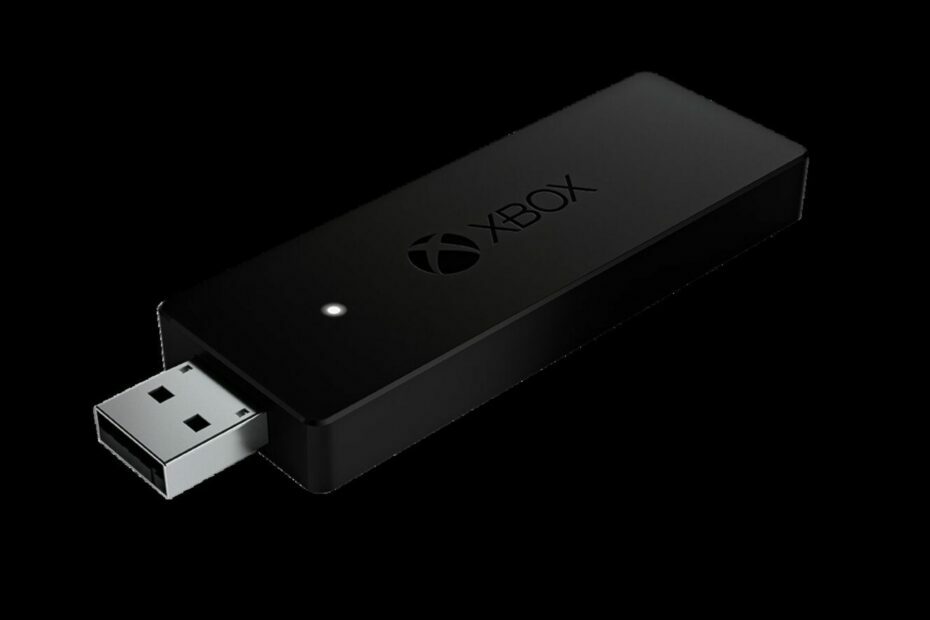 Xboxi juhtmevaba adapteri seadistamine Windowsis