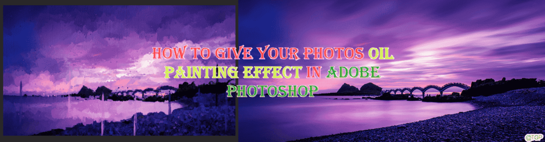 Adobe Photoshop에서 사진에 유화 효과를 주는 방법 [그림 기술 필요 없음]