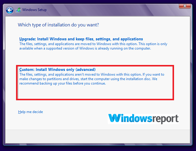 windows 7 ซ่อมแซมรุ่นที่เข้ากันไม่ได้