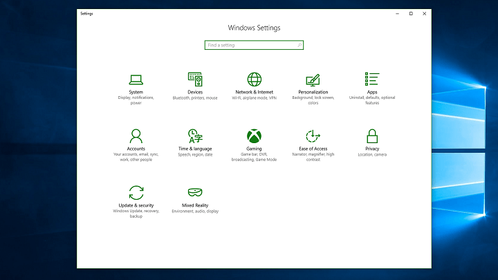 Windows 10 saa upouuden Gaming-osan Järjestelmäasetuksista