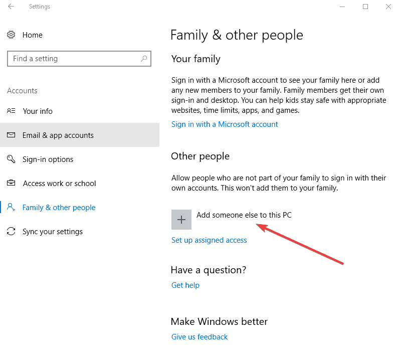 Impossibile digitare la password in Windows 10