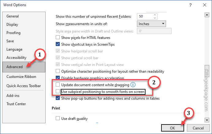 Hoe langzaam en traag scrollen in Microsoft Word te verhelpen