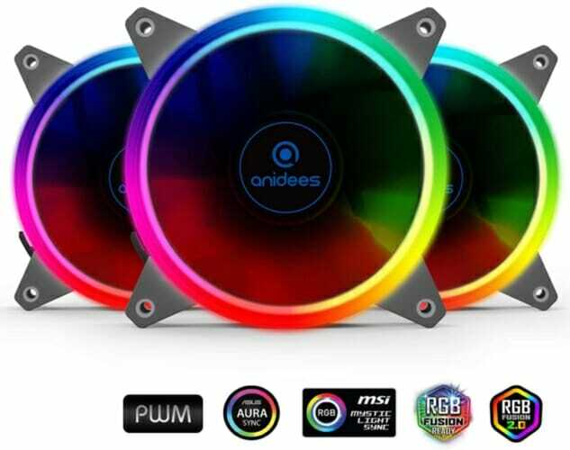 Asus Aura Sync 5 საუკეთესო თაყვანისმცემელი [RGB / ARGB]
