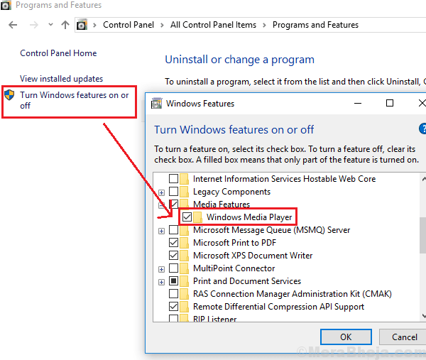 Виправте програвач Windows Media Player «Не вдалося виконати сервер» у Windows 10