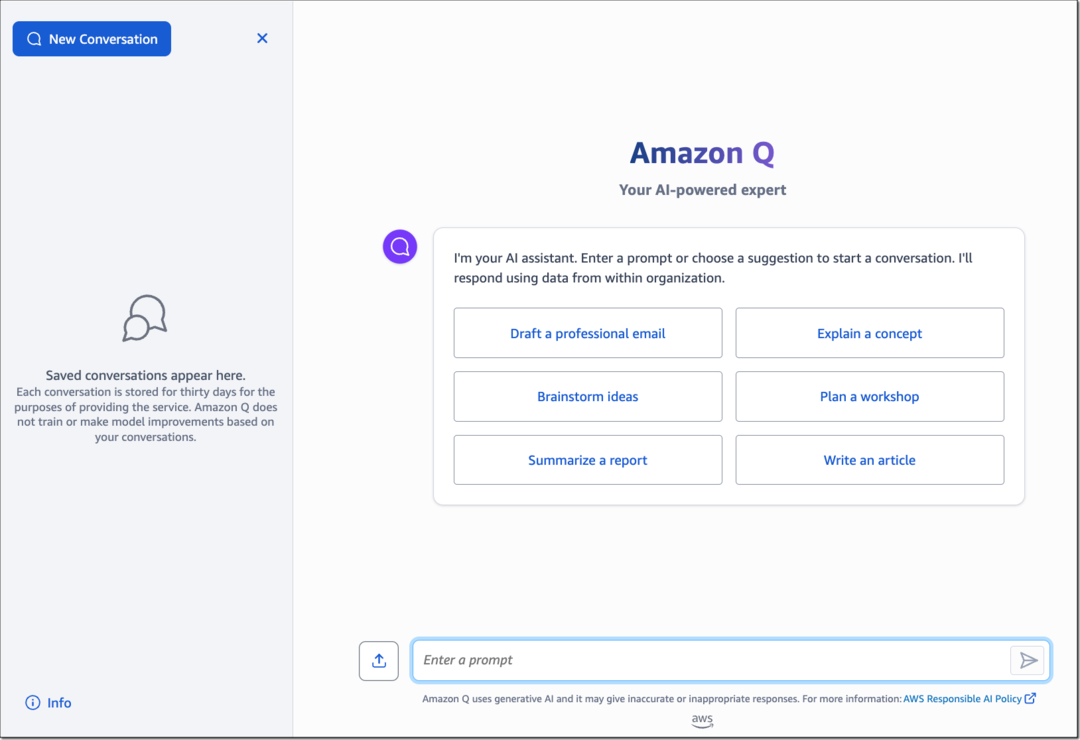 Amazonin Copilot-kilpailija on nimeltään Q ja se on suunnattu yrityksille