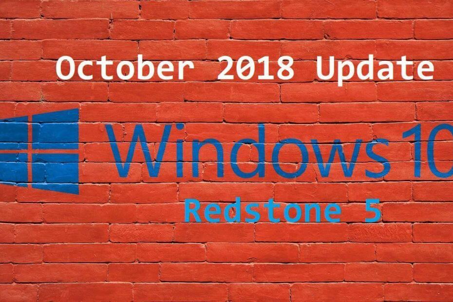 Sidste nyt om Windows 10. oktober 2018-opdatering