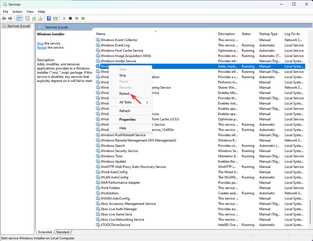Düzeltme: Windows 11'de Hata Kodu 2502 ve 2503