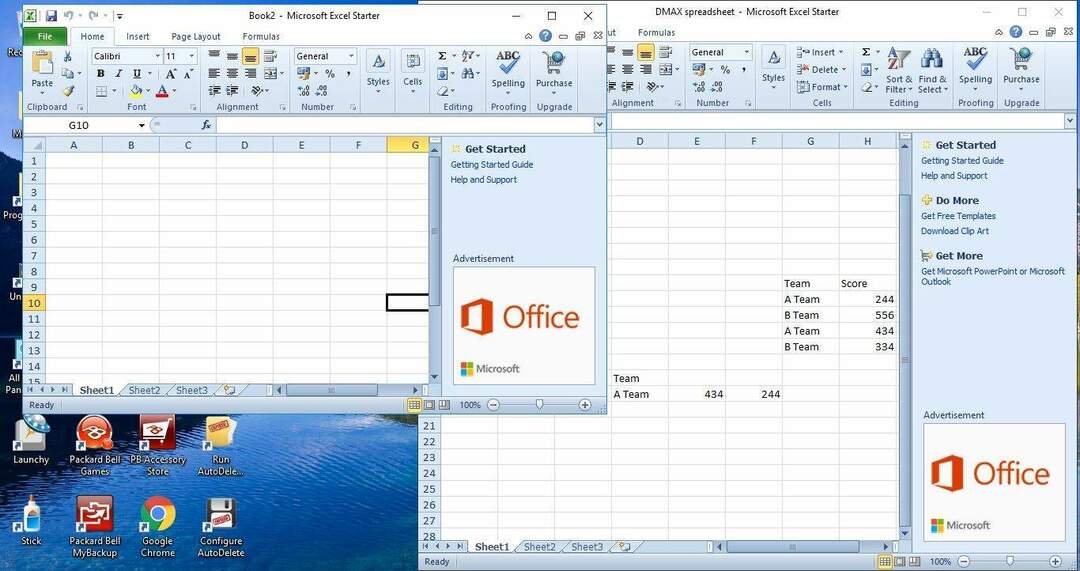 Kaip vienu metu atidaryti kelis „Excel“ langus