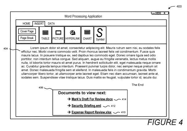 Intelligentes Datei-Targeting zum Patent von Microsoft